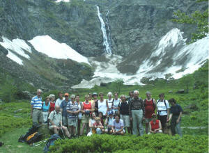 group in the Pyrenees